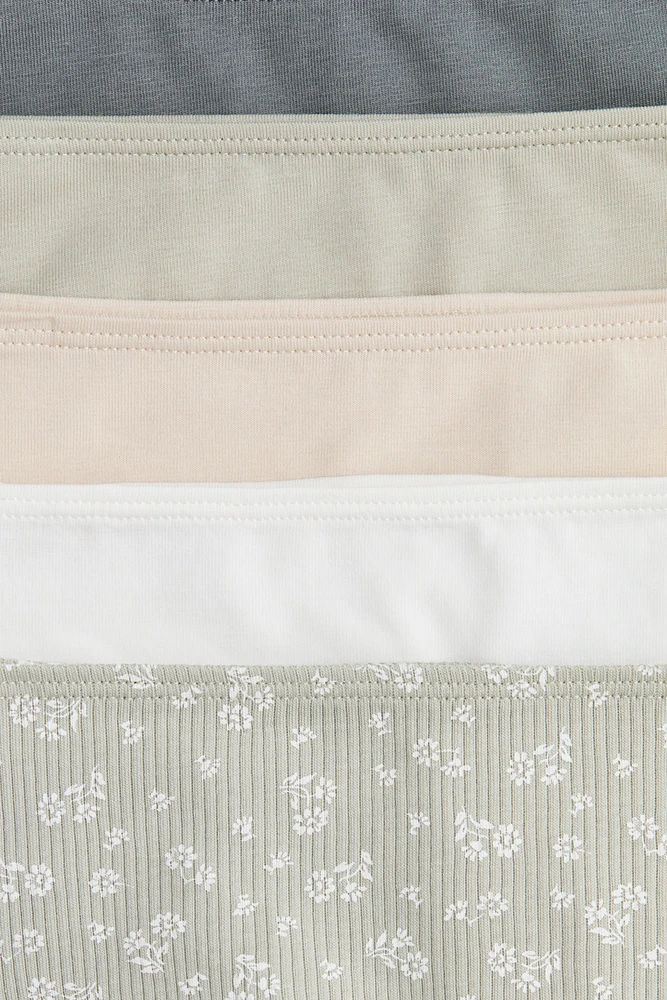 5-pack Cotton Hipster Briefs
