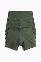 5-pack Mid-Length Boxer Briefs with Lycra®