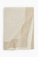 Linen-look Bedspread