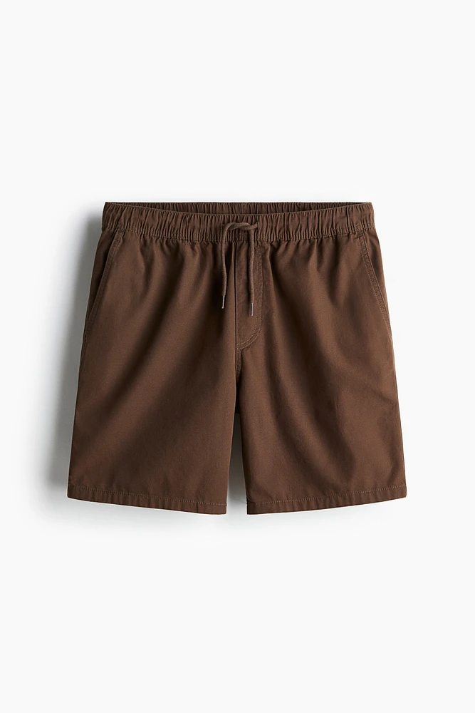 Regular Fit Cotton Shorts