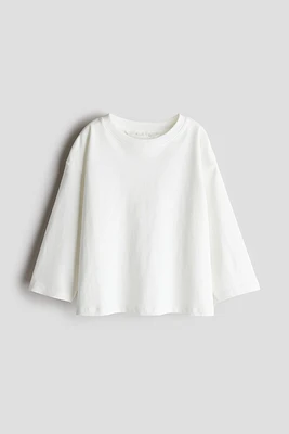 Long-sleeved Cotton T-shirt