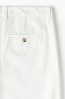 Pantalon coutil près du corps en coton