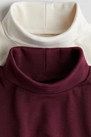 Lot de 2 hauts col roulé