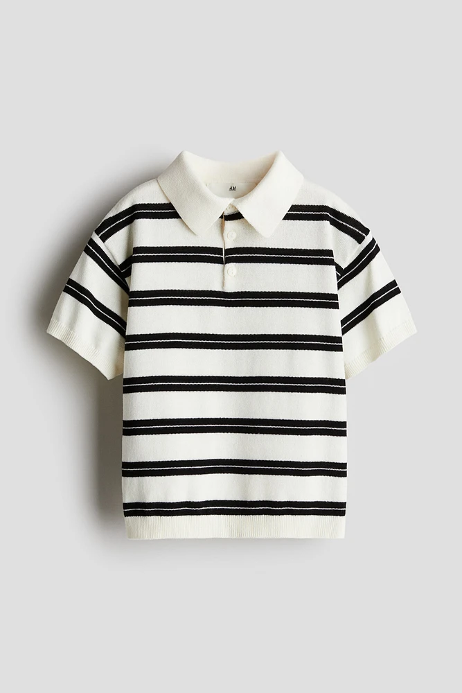 Cotton-Knit Polo Shirt