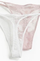 5-pack Lace Thong Briefs