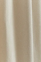 Single-pack Wide Bouclé Curtain Panel