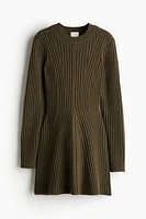 Rib-knit Dress