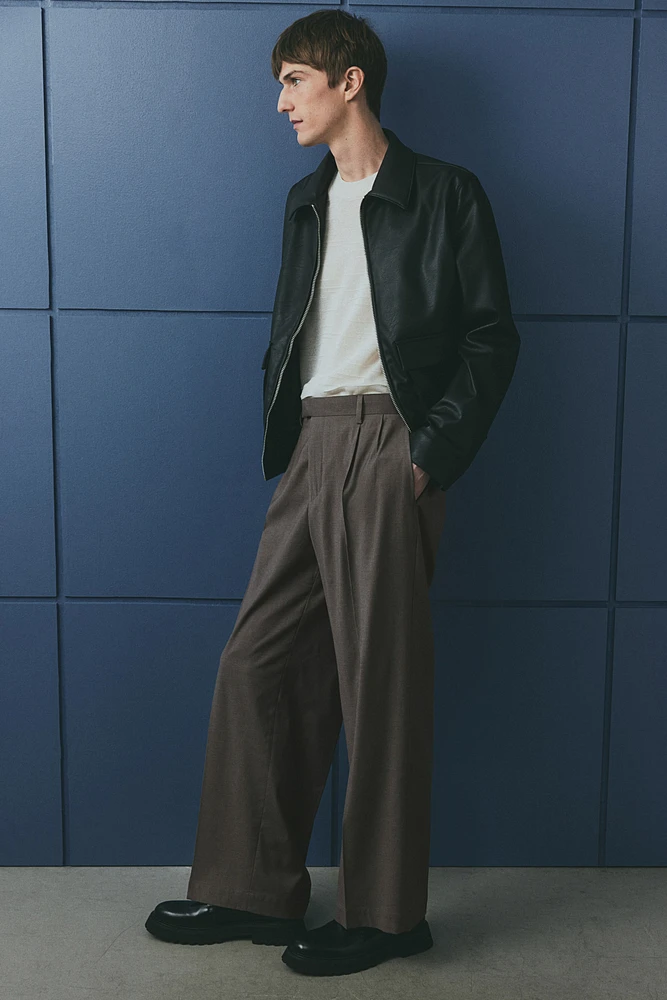 Loose Fit Tailored Pants