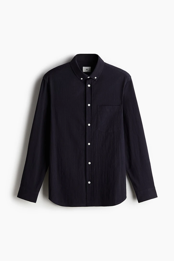 Regular Fit Textured Shirt