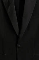 Slim Fit Single-Breasted Tuxedo Jacket