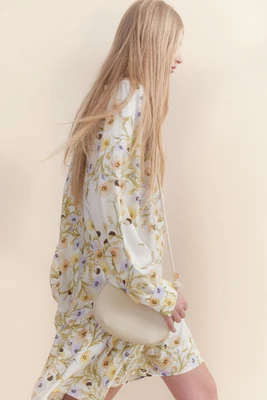 Robe en viscose à motif
