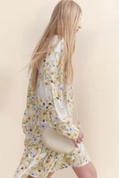 Robe en viscose à motif