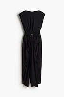 Draped Cutout Dress