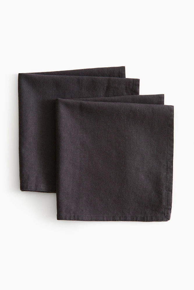 2-pack Linen-blend Napkins