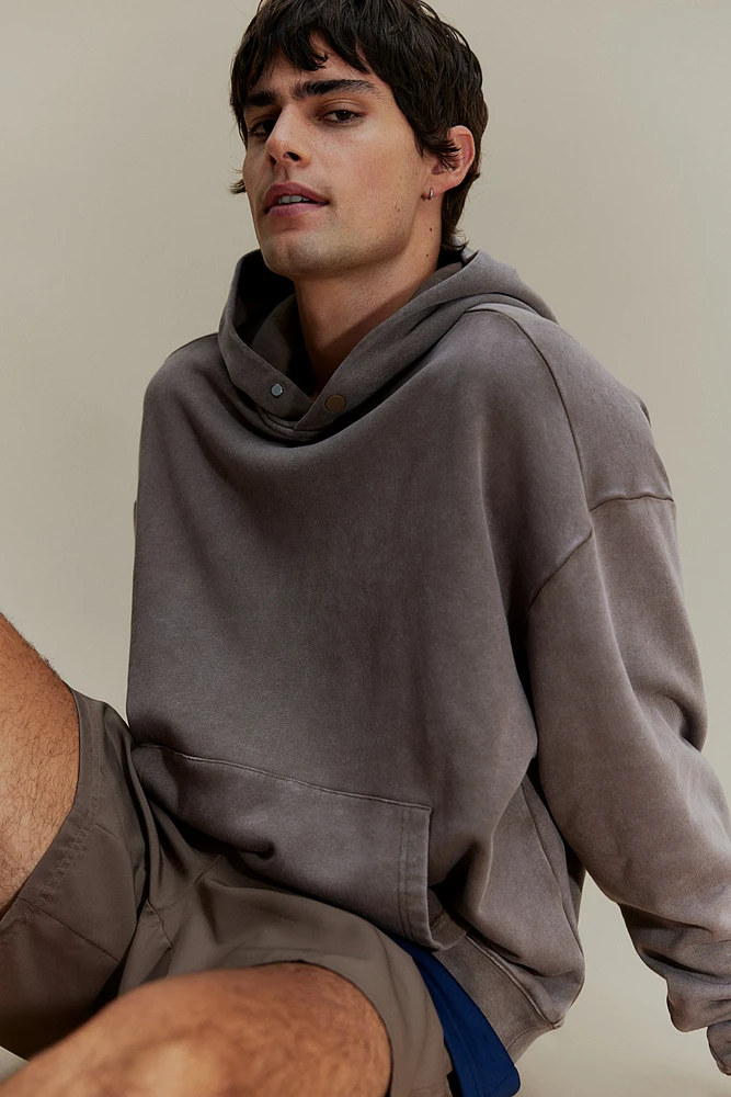 Loose-Fit Sports Hoodie