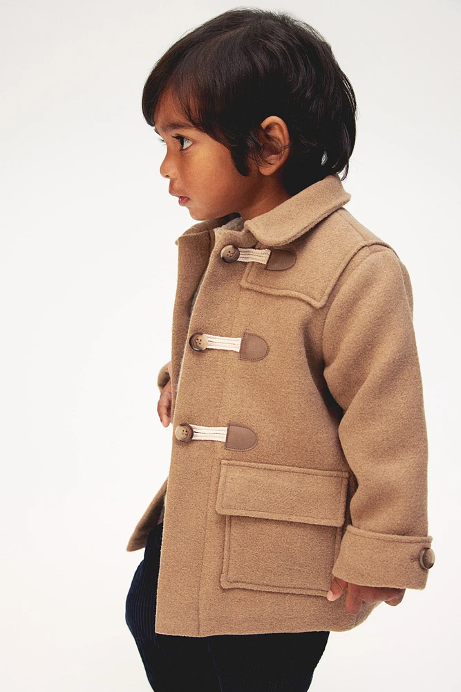 Teddy-Lined Duffle Coat