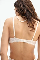 Soft-Cup Lace Push-Up Bra