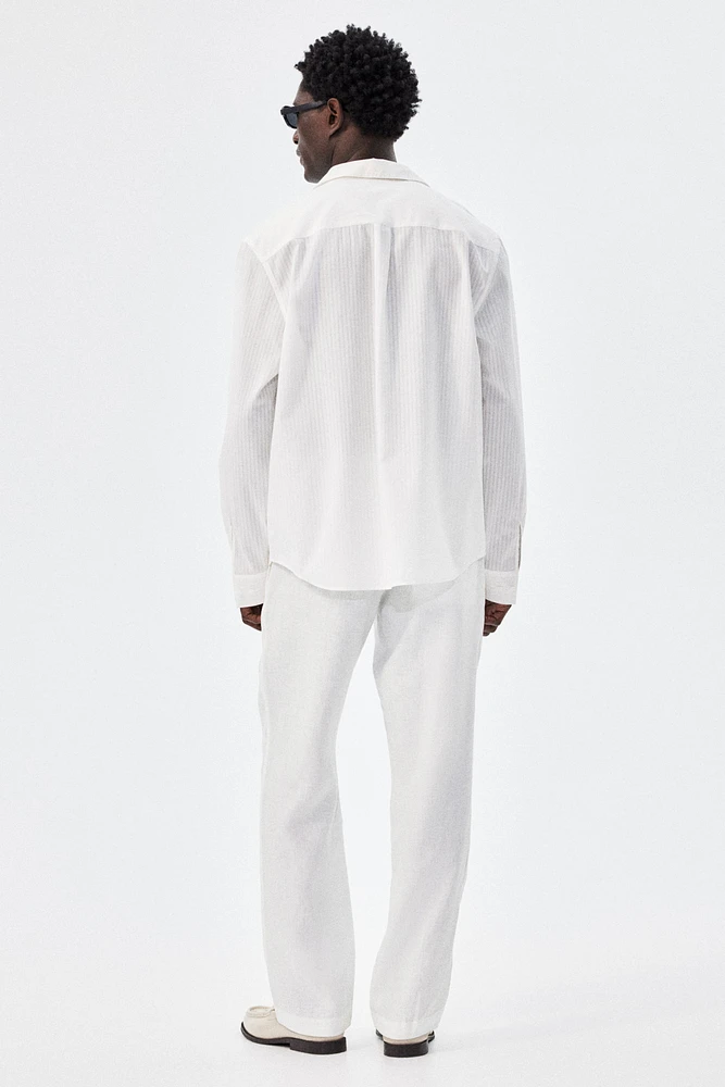 Pantalon classique en lin