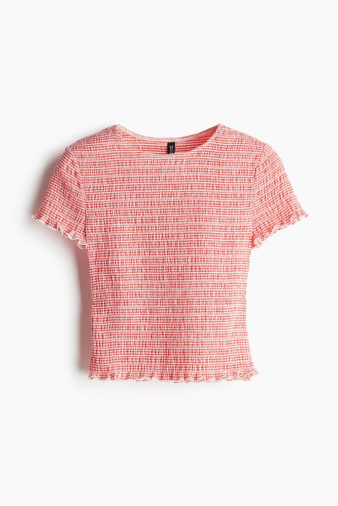 Smocked T-Shirt
