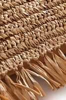 Paper Straw Cushion Cover