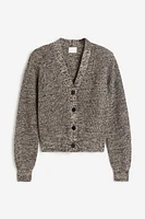 Shoulder-pad Cardigan