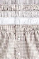 5-pack Woven Cotton Boxer Shorts