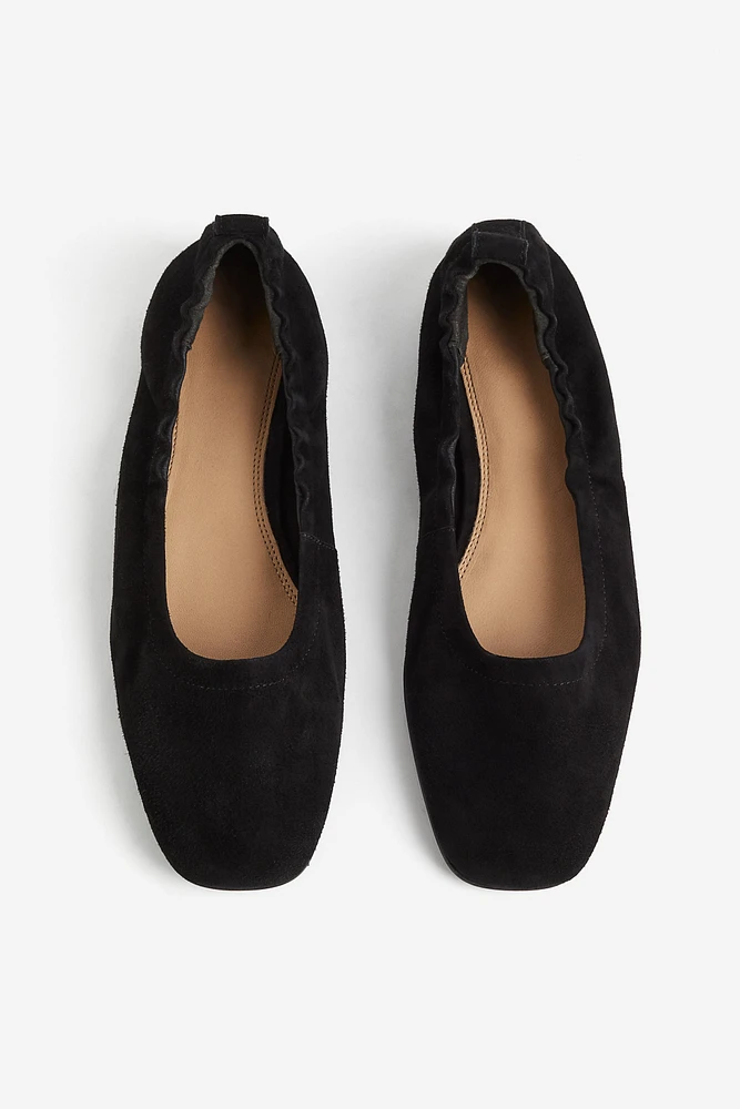 Suede Flats