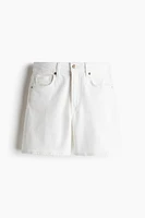 High Waist Denim Shorts