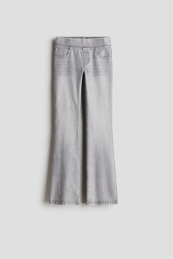 Pantalon évasé en jersey