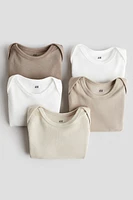 Lot de 5 maillots en coton