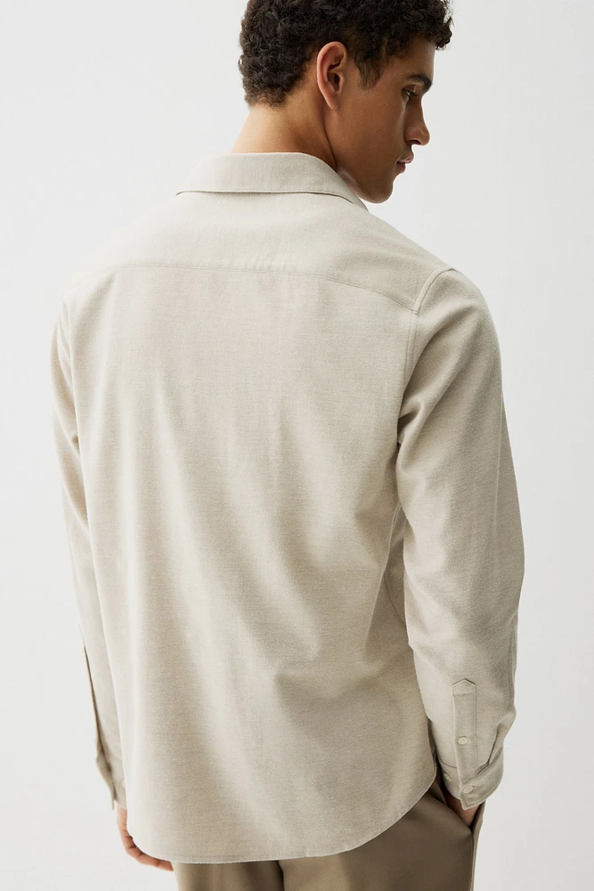 Regular Fit Flannel Shirt