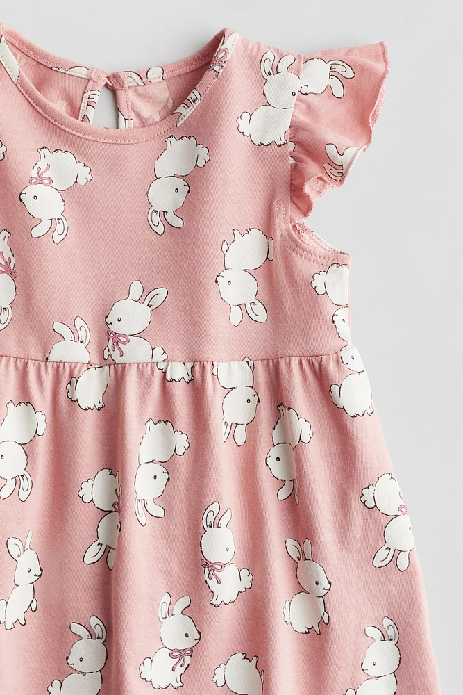 Robe imprimée en coton