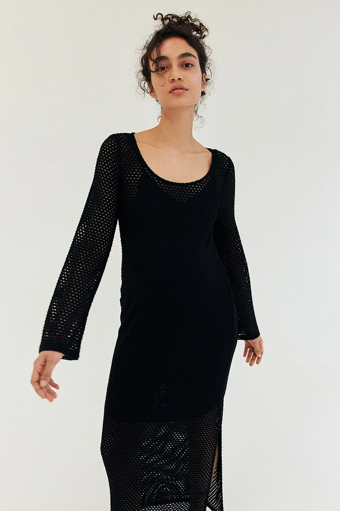 MAMA Hole-knit Dress