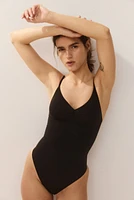 Stretchy & Sculpting Firm Shape Thong Bodysuit