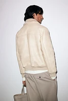 Regular Fit Teddy-Lined Jacket