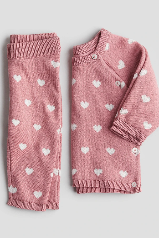 2-piece Cotton-Knit Set