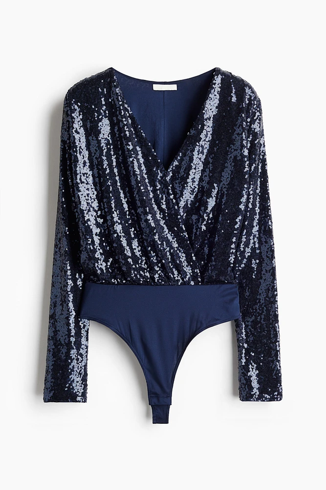 Sequined Bodysuit