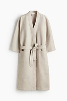 Waffled Bathrobe