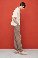 Loose-Fit Waffled Resort Shirt