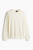 Regular Fit Textured-Knit Sweater