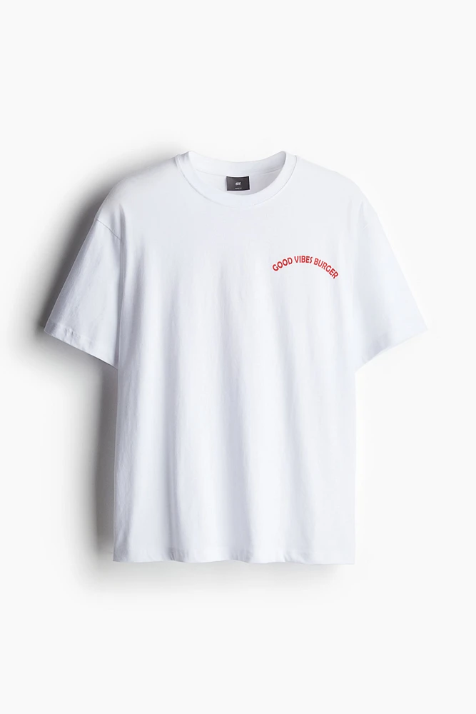 Loose Fit Printed T-shirt