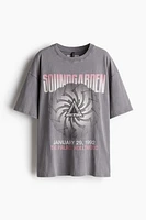 T-shirt ample imprimé