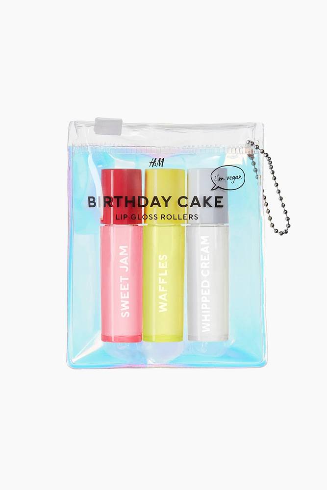 3-pack Lip Glosses