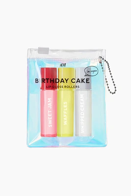 3-pack Lip Glosses