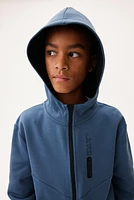 Thick Jersey Hooded Jacket