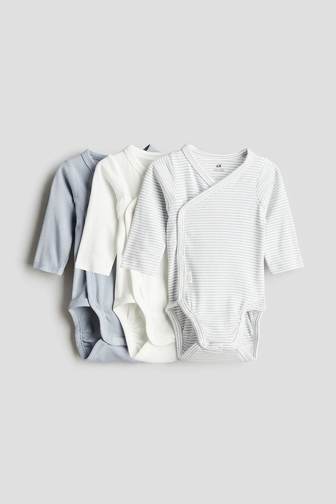 3-pack Wrapover Bodysuits