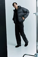 Loose Fit Water-Repellent Puffer Jacket