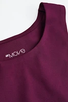 H&M+ DryMove™ Integral-bra Sports Top