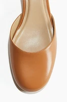 Block-heeled Mary Janes