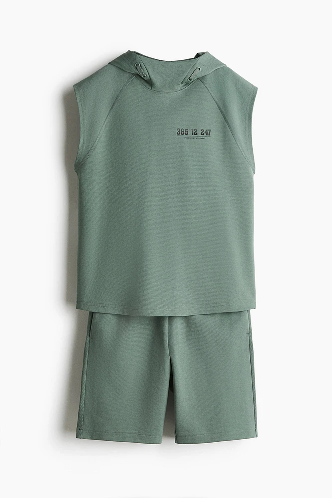Ensemble de sport 2 pièces en jersey